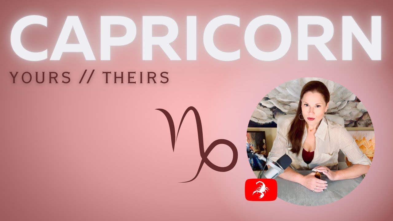 CAPRICORN | Too Set In Their Ways But You Don't Have To Be | Yours//Theirs | August 2024