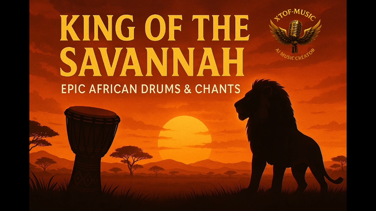 King of the Savannah | Epic Tribal Percussion & Cinematic African Chants