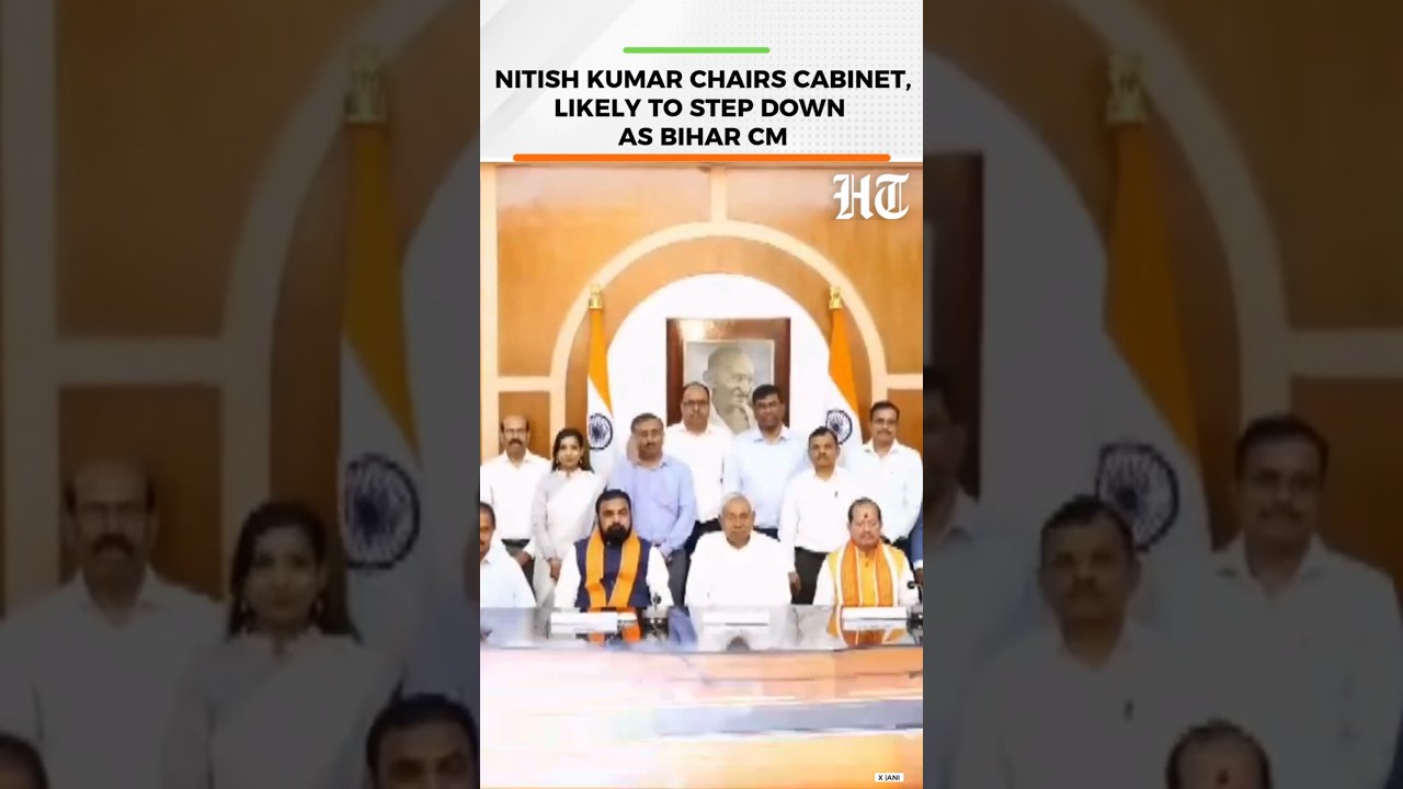 Nitish Kumar May Resign After Cabinet Meet, New Bihar CM Expected | HT India