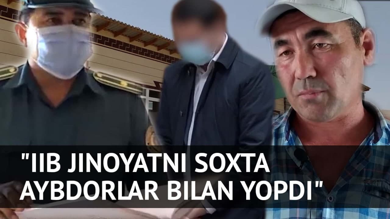 Chiroqchilik tadbirkor IIB'ni noxolis tergovda ayblamoqda