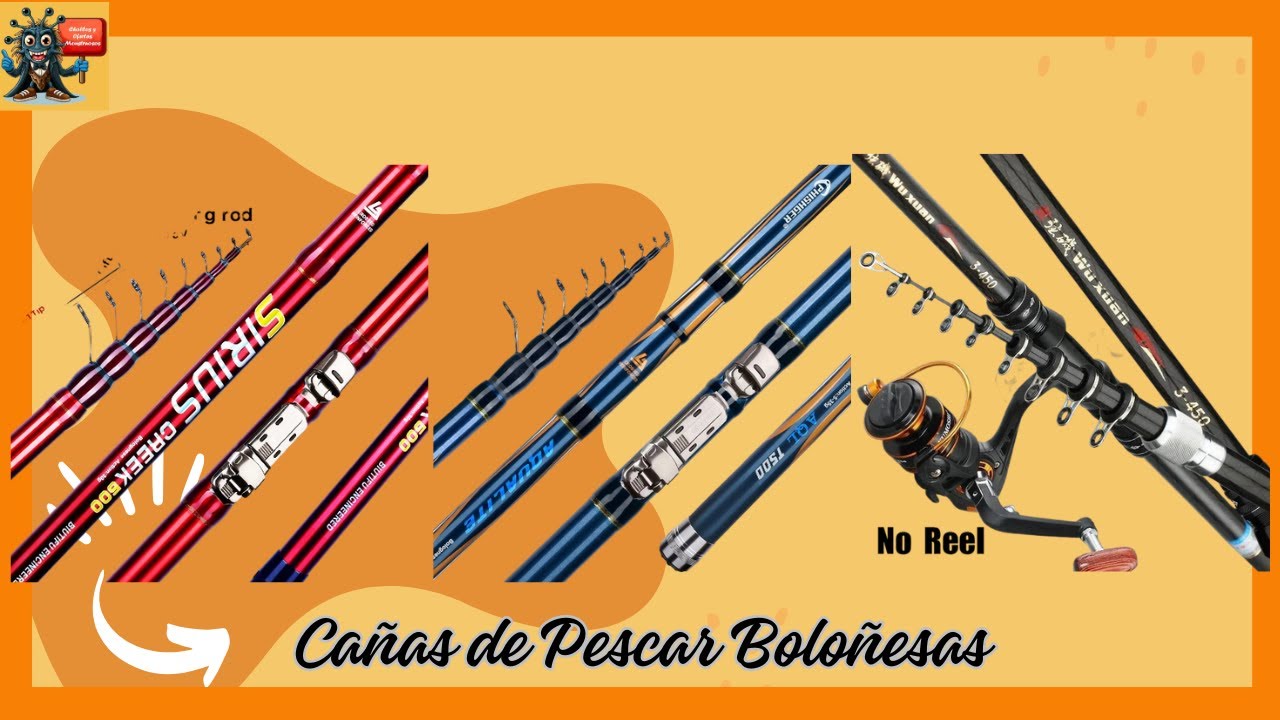 🎣🔥 Las 3 MEJORES Cañas de Pescar Boloñesas, BUENAS y BARATAS de Aliexpress 2025✅Calidad Precio ‐ H