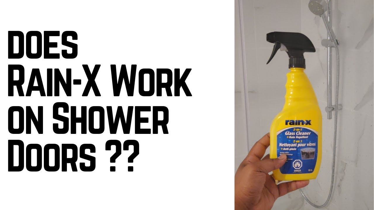 Does RAIN-X work on Glass Shower Doors ??
