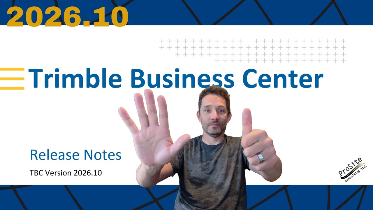 Trimble Business Center v2026.10 release install read-me