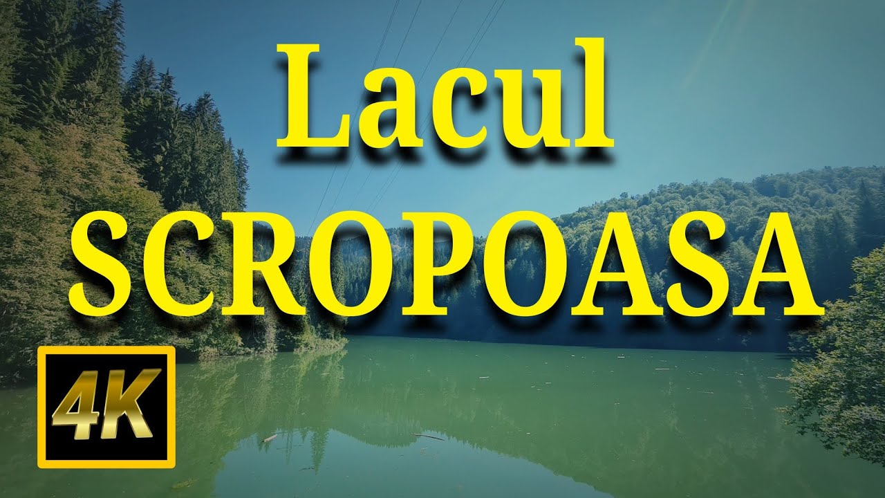 [4K] 🇷🇴 Lacul Scropoasa si Cascada 7 izvoare - Traseu usor prin Muntii Bucegi