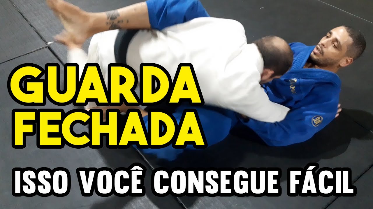 APRENDA DETALHADO COMO RASPAR E FINALIZAR NA GUARDA FECHADA - Jiu jitsu basics