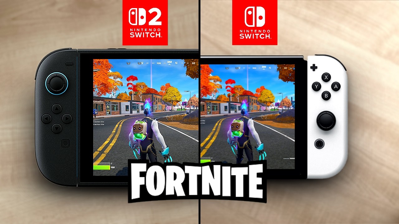 Fortnite: Season 3 Chapter 7 | Switch 2 vs Switch Oled