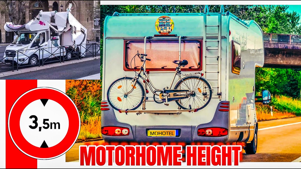 Motorhome Height, Camper Van Beware Low Bridges