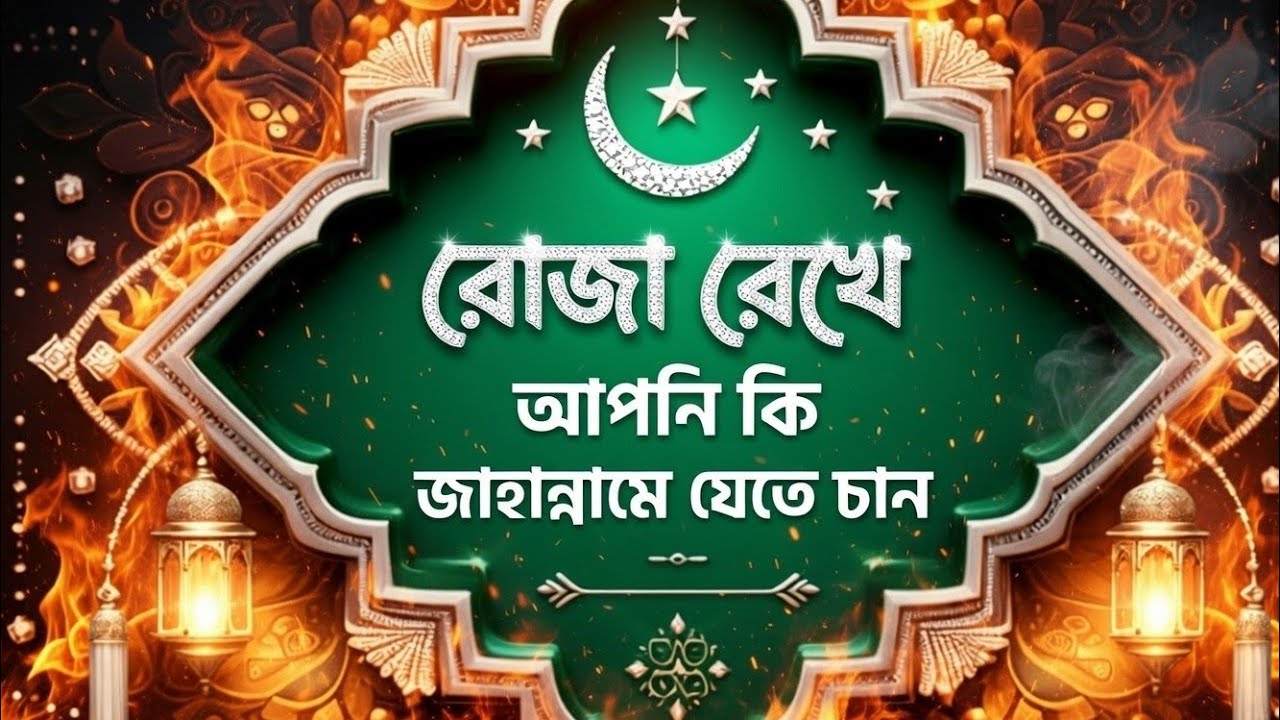 আপনি ও কি রোজা রেখে জাহান্নামে আগুন পুরতে চান। 📵⚠️