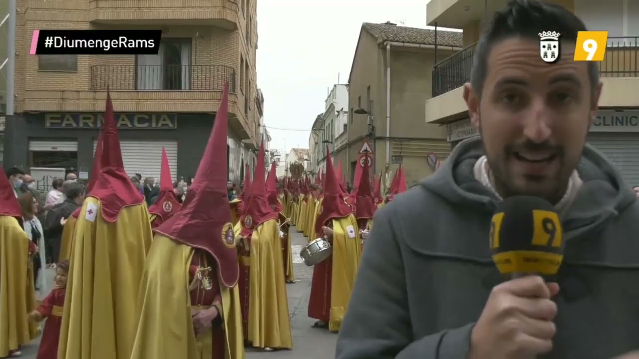 La Setmana Santa torna a Torrent amb el Diumenge de Rams després de dos anys de pandèmia