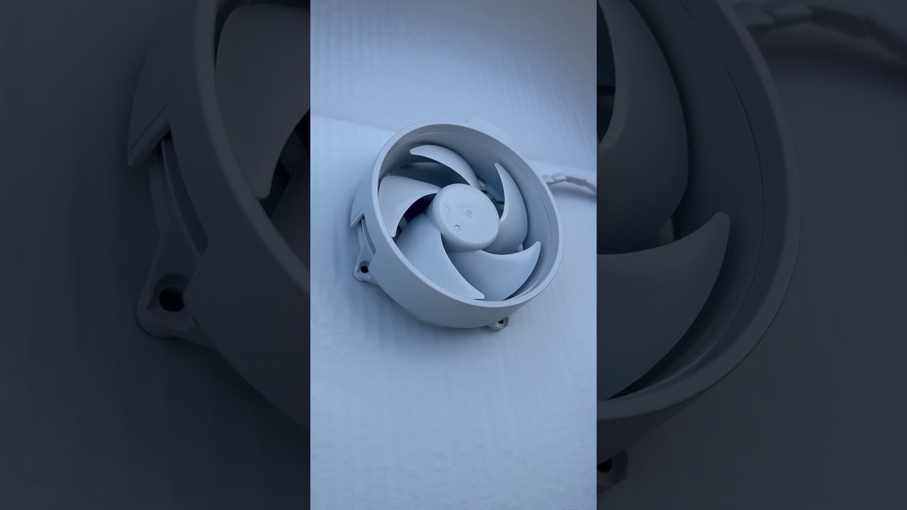 Spray painting pc parts white!