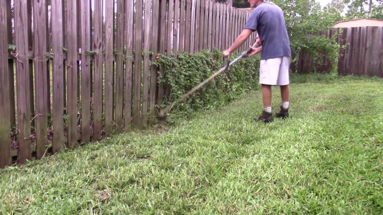 30 minutes of timelapse weed whacking