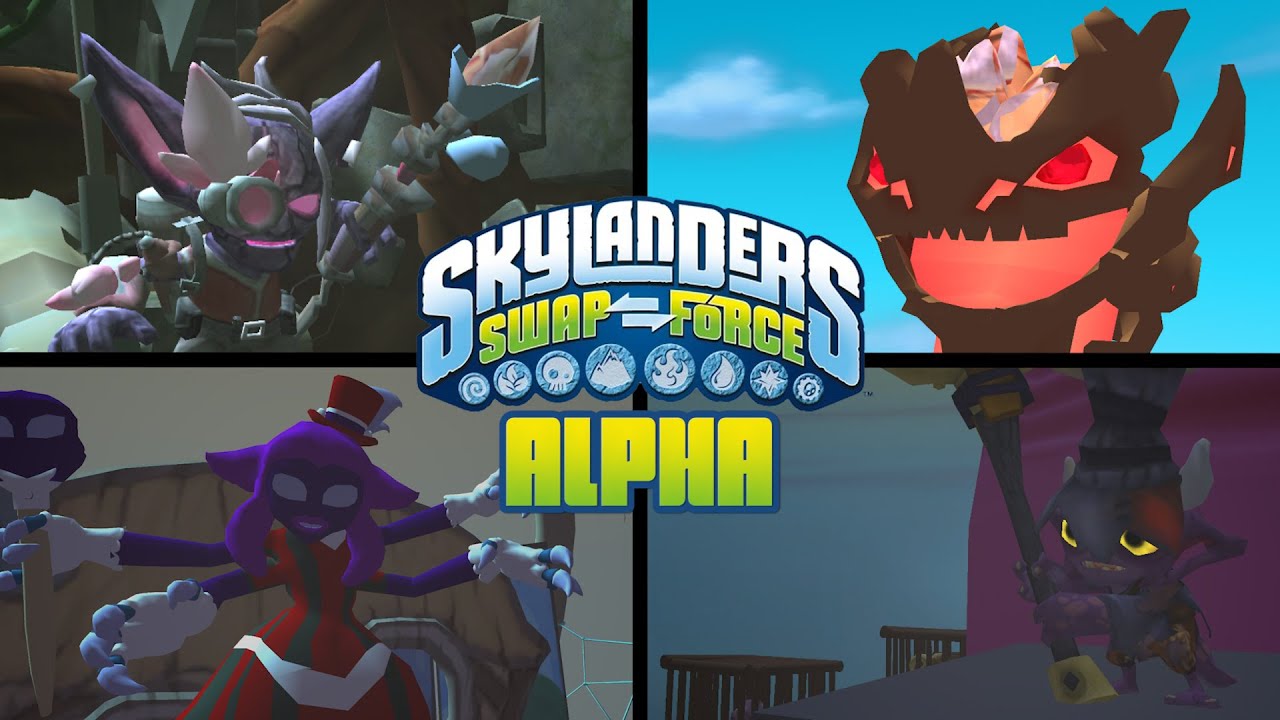 Skylanders Swap Force ALPHA - All Bosses