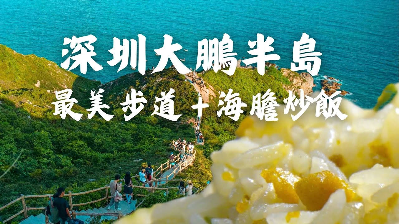 深圳大鵬半島😎懶人徒步打卡攻略&景點推介丨必行星爺電影美人魚🧜‍♀️取景地楊梅坑丨國家地理雜誌力推深圳最美玻璃海丨東西涌最刺激回程玩法🤪丨水頭海鮮街¥155超抵食足料海鮮大餐丨#大灣區 #旅遊攻略