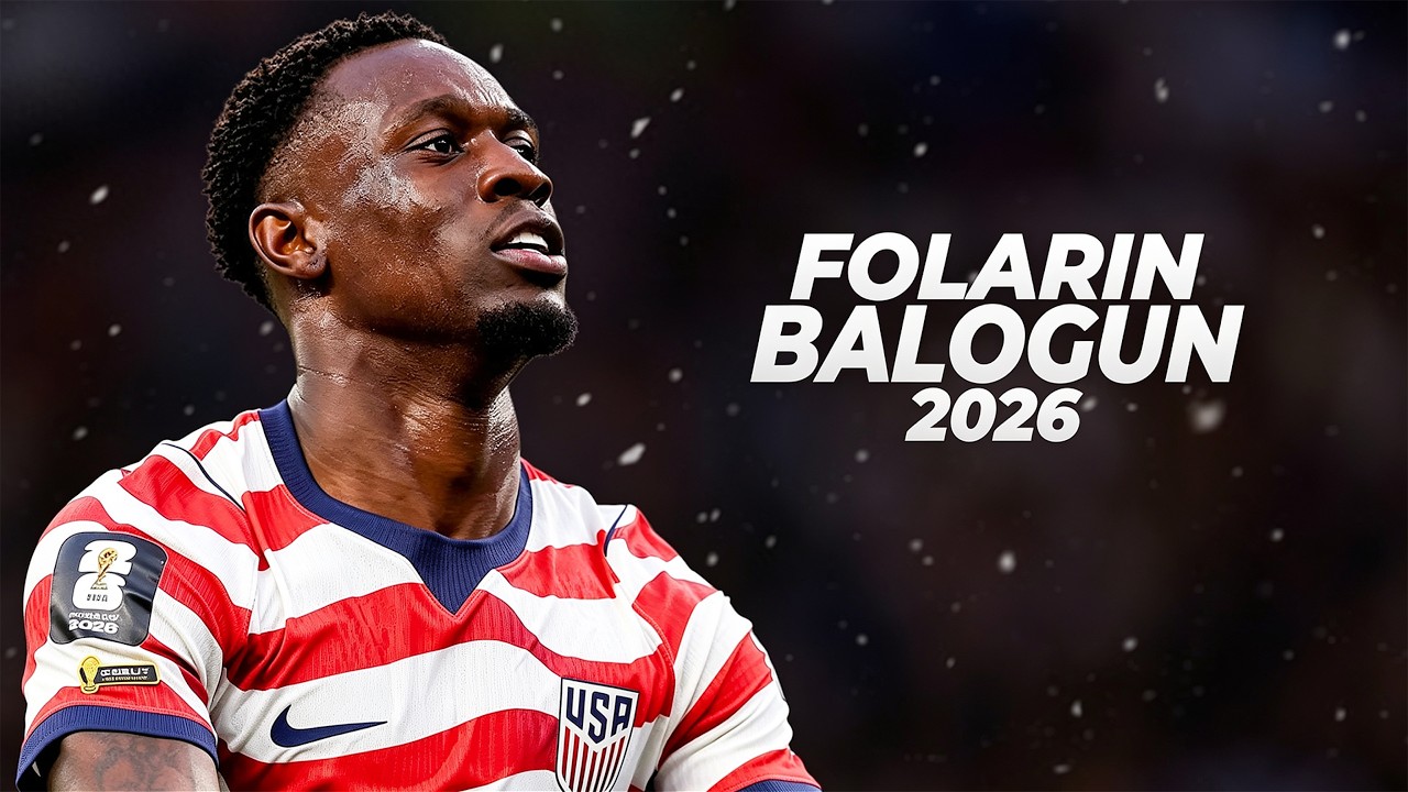 Folarin Balogun &ndash; Pace Striker Talent 🇺🇸 | 2026ᴴᴰ