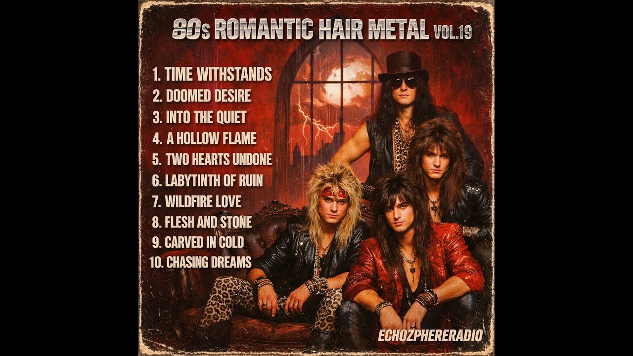 80s Romantic Hair Metal Vol.19 – Timeless Love Anthems and Iconic Hair Metal Hits