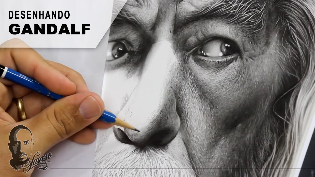 Desenhando o Gandalf - Charles Laveso