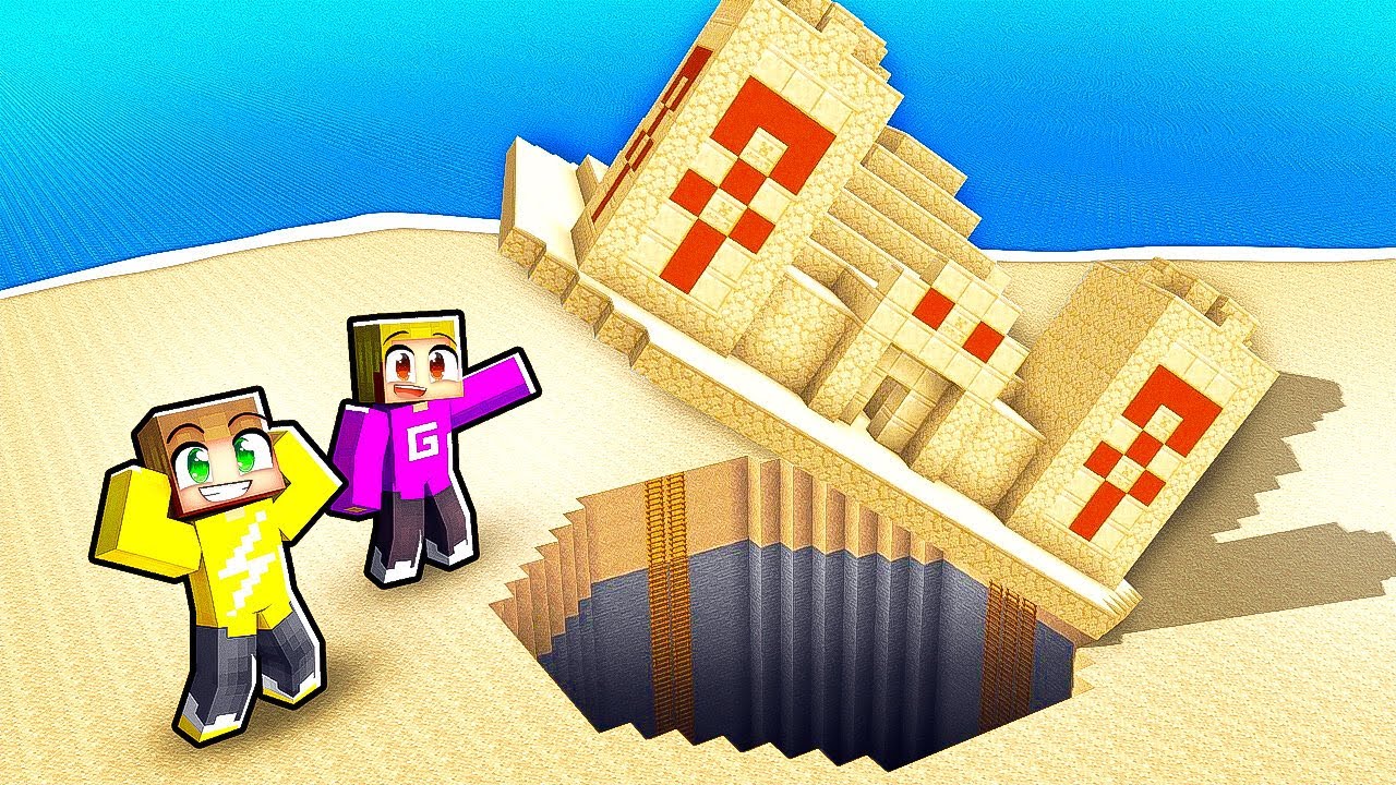 Geheime Bunker Vinden In Pyramide! (Minecraft)