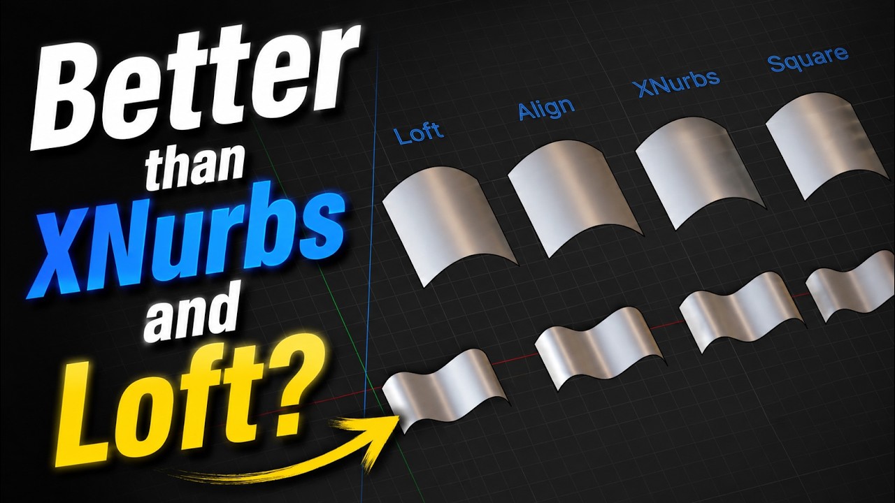 Лучше, чем XNurbs и Loft? Представляем команду Align.