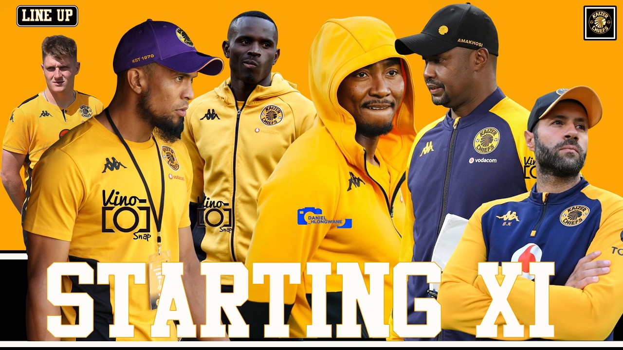 KAIZER CHIEFS STARTING XI VS MAGESI FC BETWAY PREMIERSHIP GAME