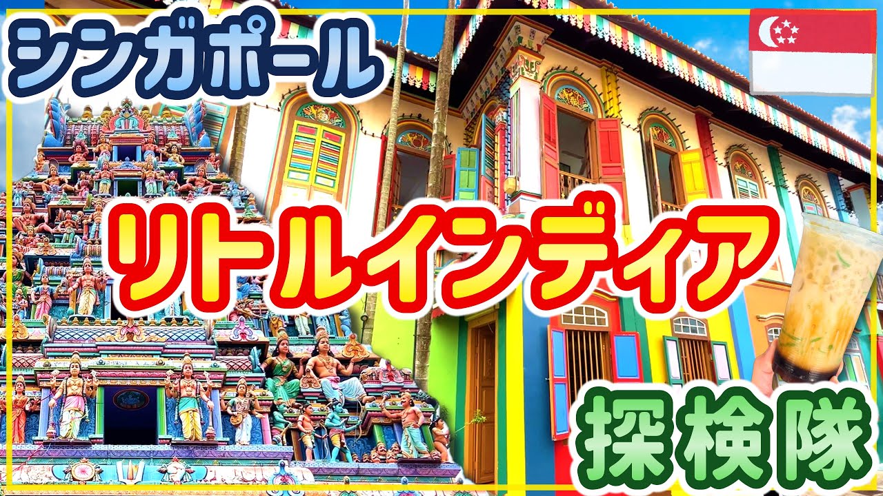 【シンガポール】リトルインディアを探検！