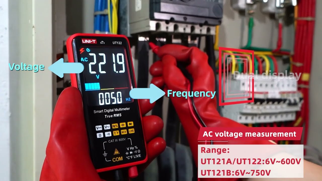 Introducing the UT121 Series Multimeters: Large Screen, Ultra-Thin & Powerful!