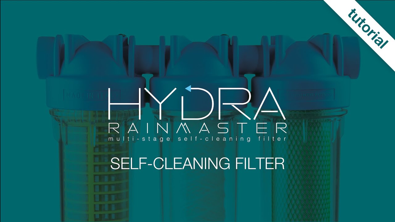 FILTRES POUR L’EAU DE PLUIE: HYDRA RAINMASTER d’ATLAS FILTRI