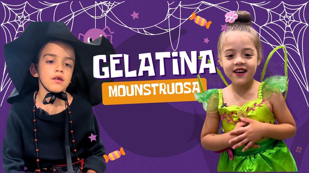 ¡Gelatina Tenebrosa con Kendall y Kendrick! 🍮👻 Receta divertida de Halloween para niños
