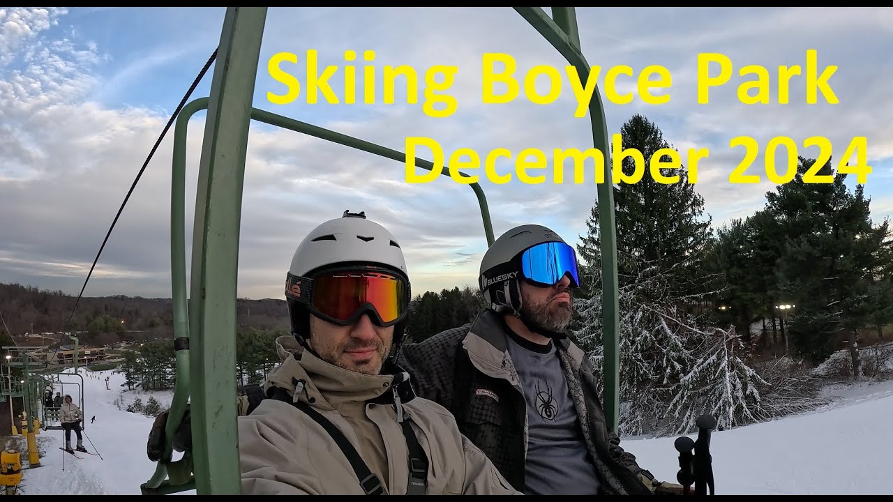 Boyce Park Skiing December 23rd 2024 Monroeville, PA
