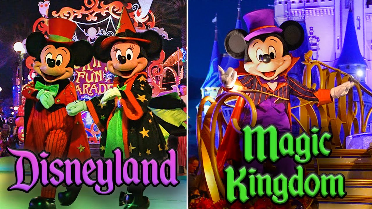 Disney Halloween Parades at Walt Disney World and Disneyland - Oogie Boogie Bash & Not-So-Scary