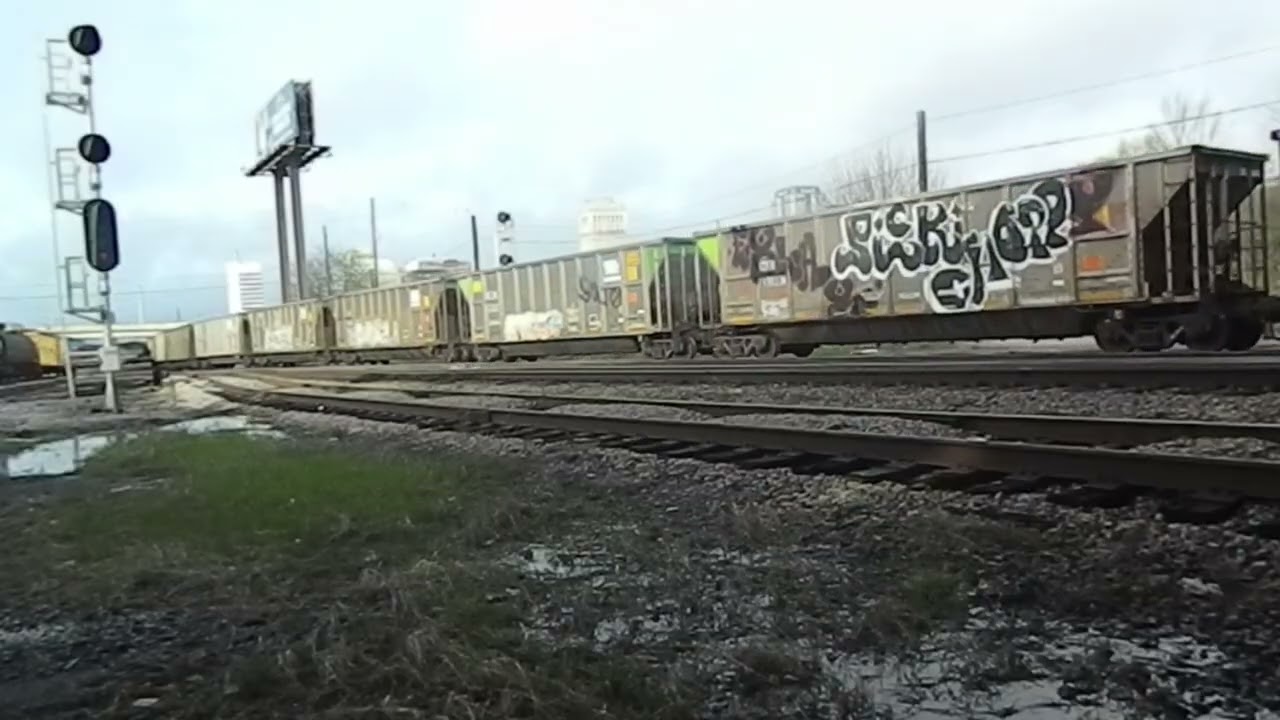 NS 4123 Leads Coal Train - 3/10/2026