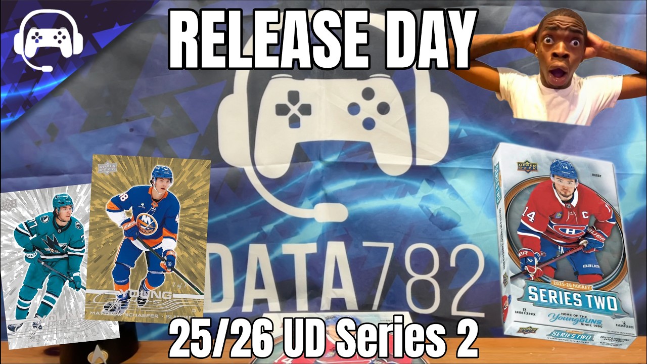 25-26 Распаковка коробок Upper Deck Series 2 | ДЕНЬ ВЫХОДА!
