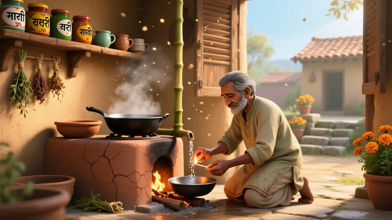 &ldquo;A Peaceful Village Morning Routine 🌿 | Ghibli Style Daily Life | AI Cinematic Video&rdquo;
