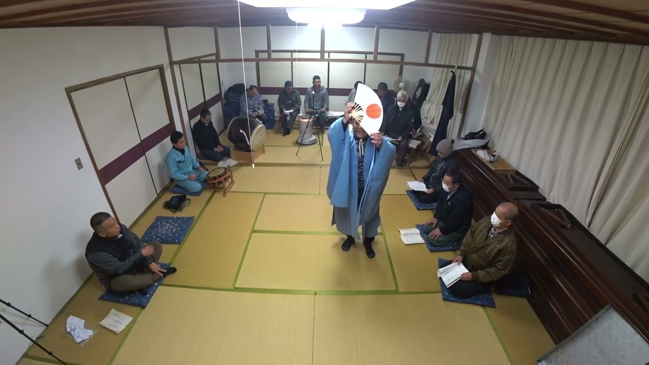 2026年2月10日　伊方町　二名津春祭り（練習風景・cam1/4）