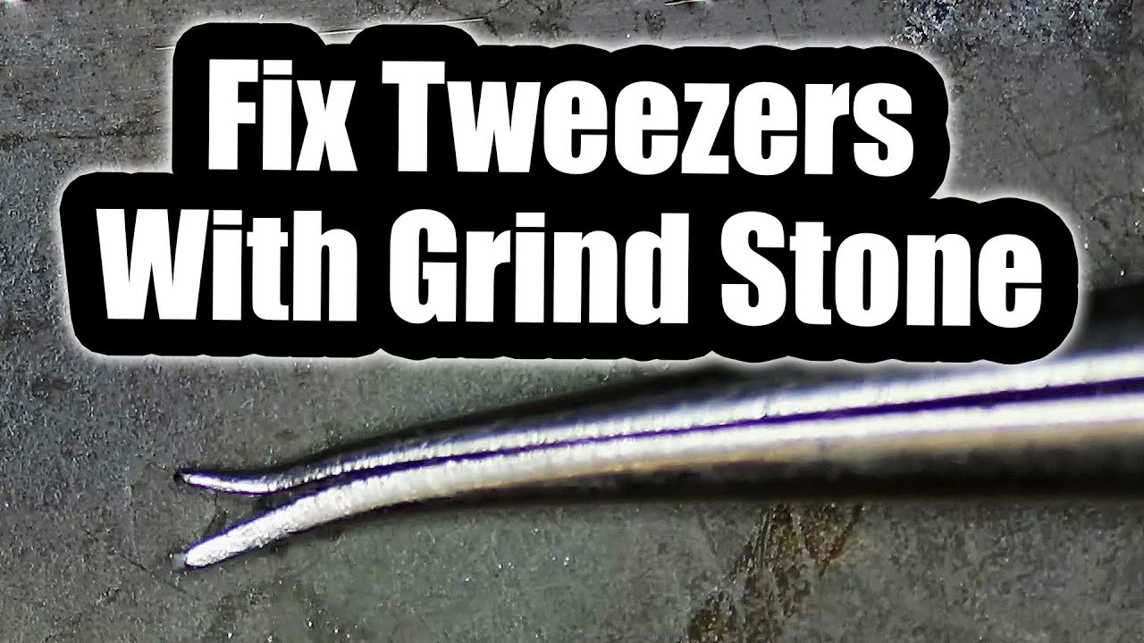 Fix Damaged Tweezers quickly using Grind Stone. Don't throw away