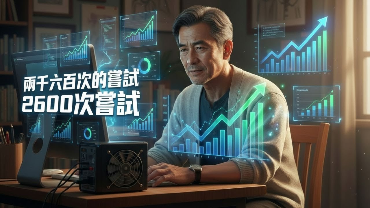 💻 那台二手桌機的風扇聲，是我堅持的證明。兩千六百次的嘗試，換來一滴眼淚。#YPP認證 #內容創作 #勵志 #堅持 #AI#虛擬世界 #兩千六百次的嘗試 #2600  #搖滾