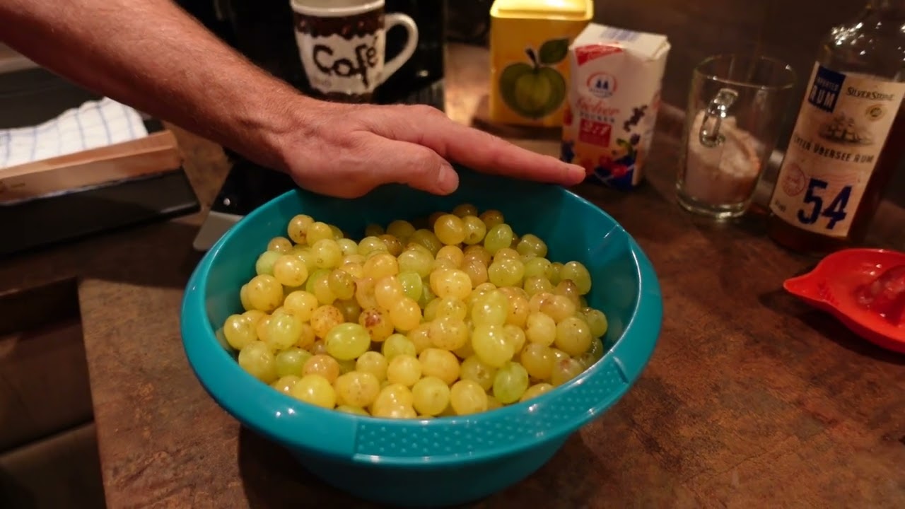 Weintrauben - Marmelade aus dem eigenen Garten