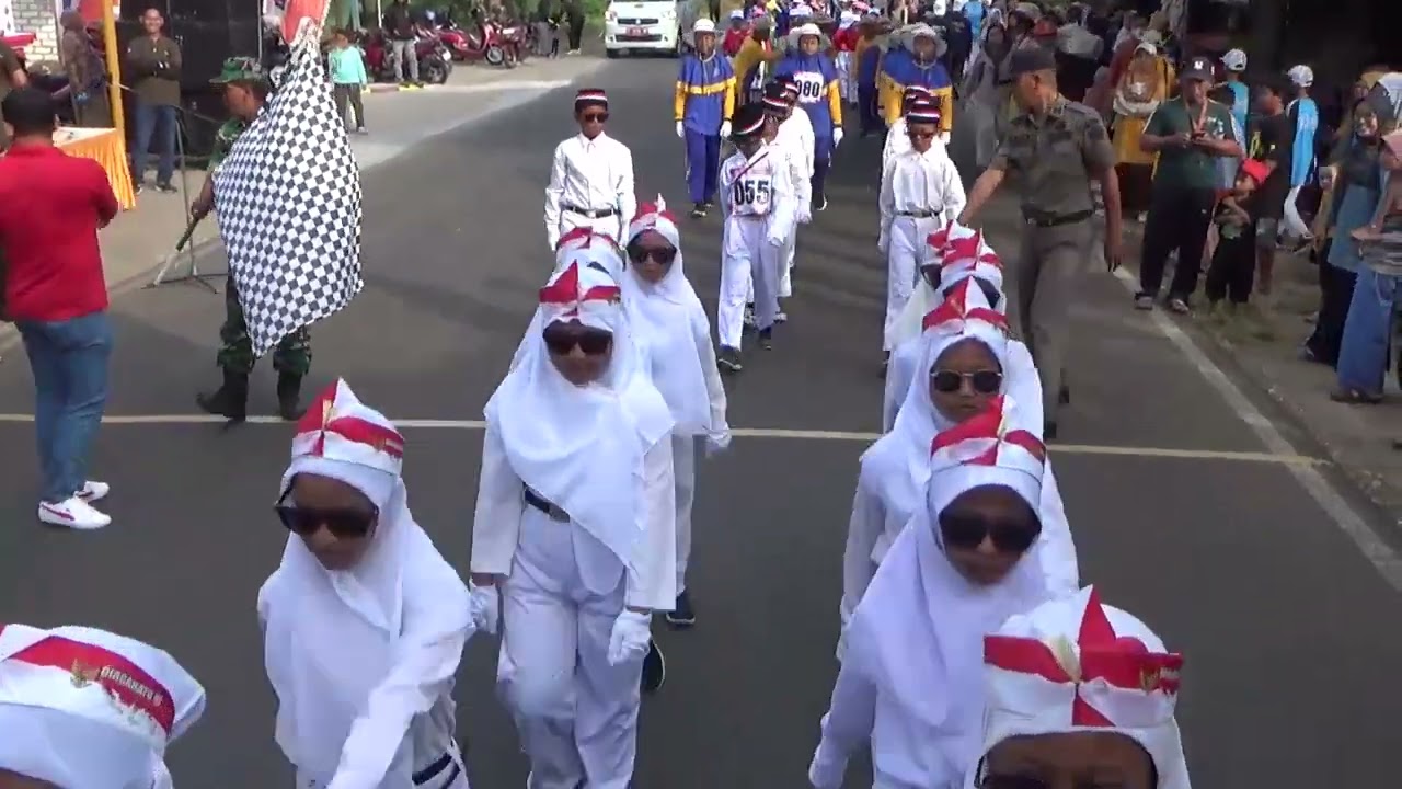 GERAK JALAN MENTARAS DUKUN HUT RI 80