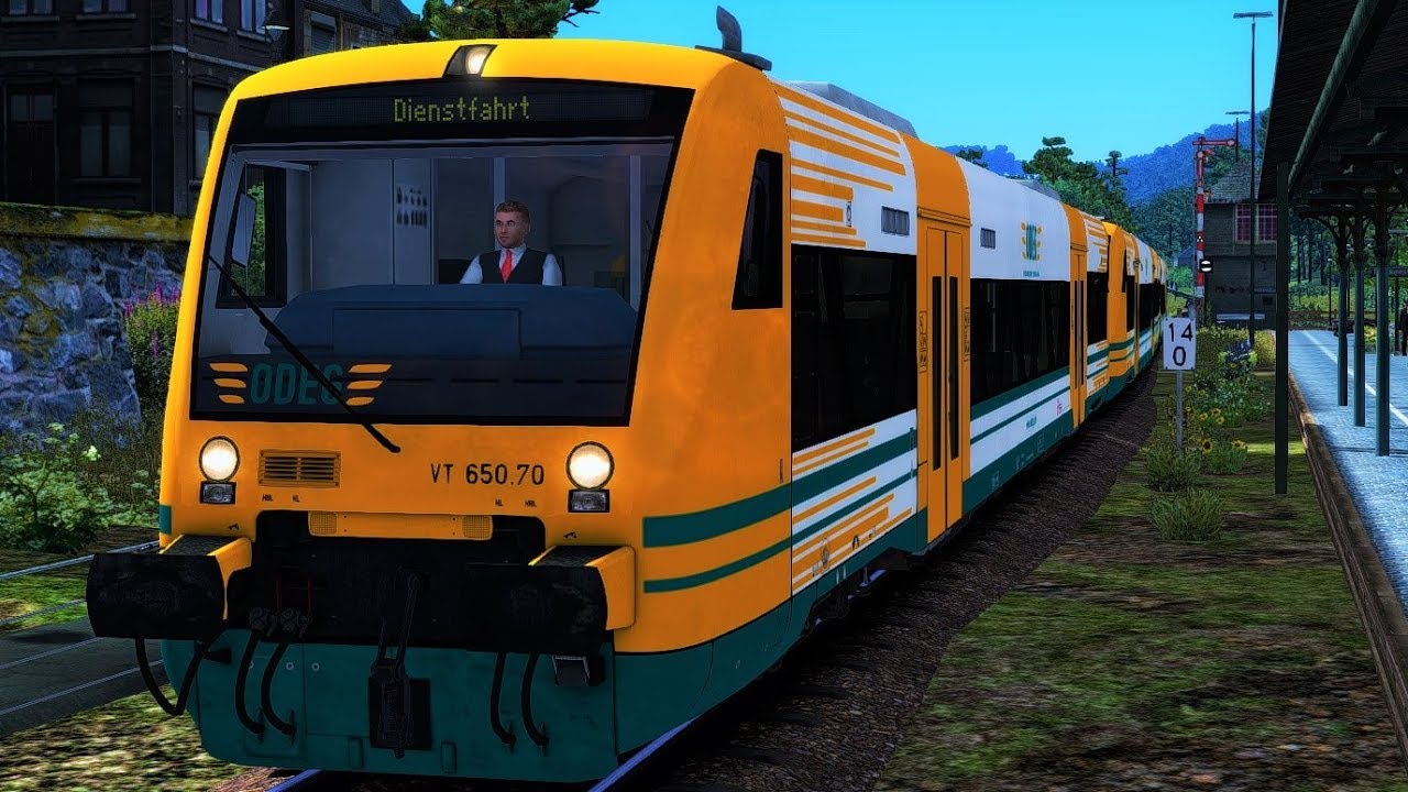 ODEG Stadler RS1 Regio Shuttle Im K&ouml;blitzer Bergland V.3 Reloaded Testfahrt Train Simulator 2017
