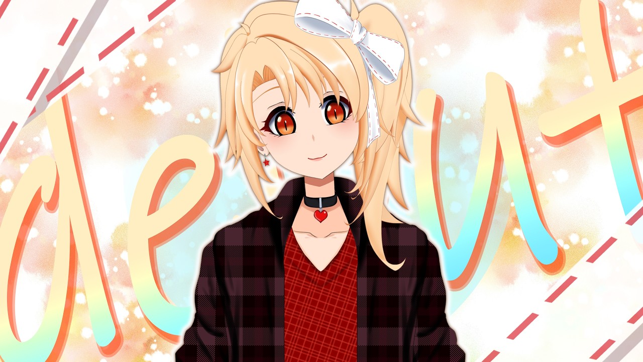 The VTuber who made their own model...