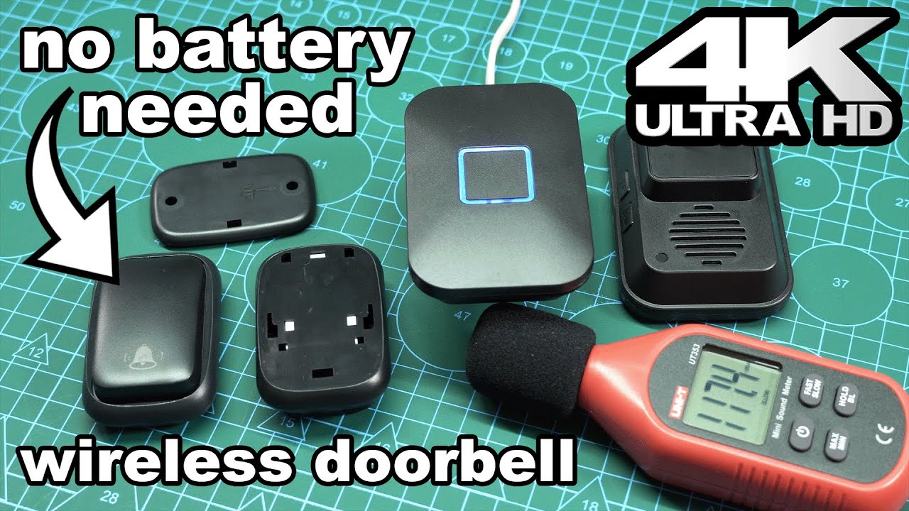 Doorbell Wireless No Battery Needed | Daytech