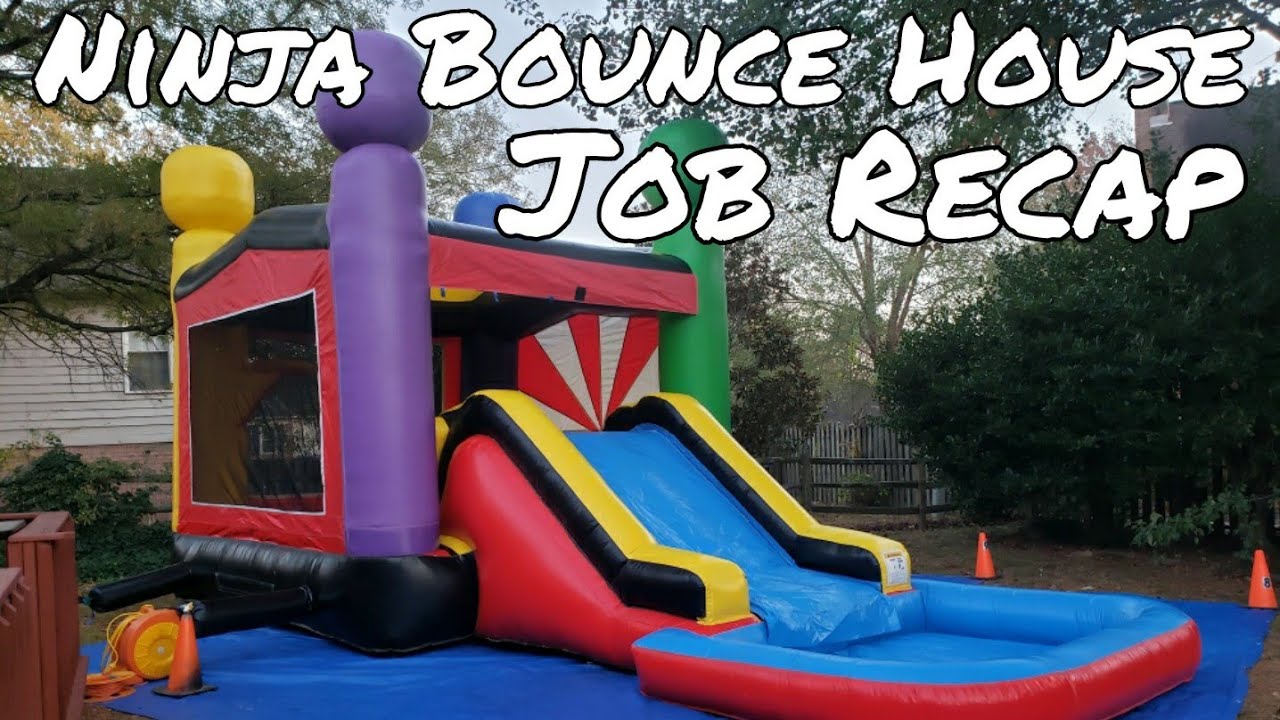 Представляем комбо Ninja Bounce House. Видеообзор