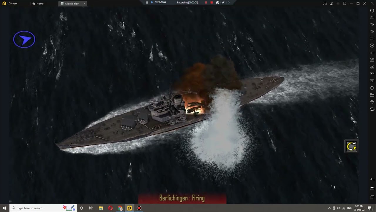 Hms King George V and Nelson vs Berlichigen