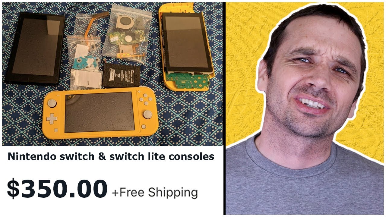 Я купил на eBay три сломанных Nintendo Switch. Я этим недоволен!