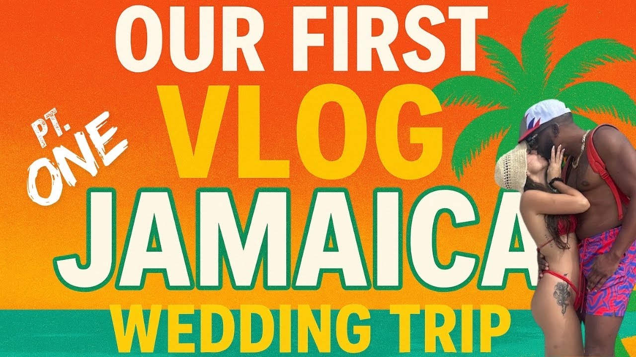 OUR JAMAICA WEDDING TRIP AT OCEAN CORAL SPRINGS BEGINS! ✈️🌴  (Part 1) | Our First Vlog!