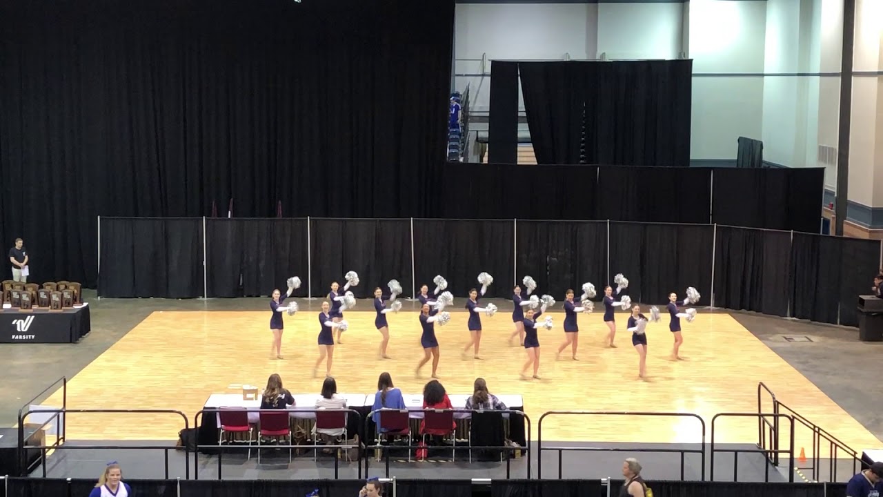 North Vermilion High School Dance team LHSAA Spirit competition