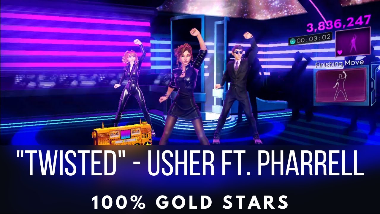Dance Central 3 - Twisted - Usher ft. Pharrell