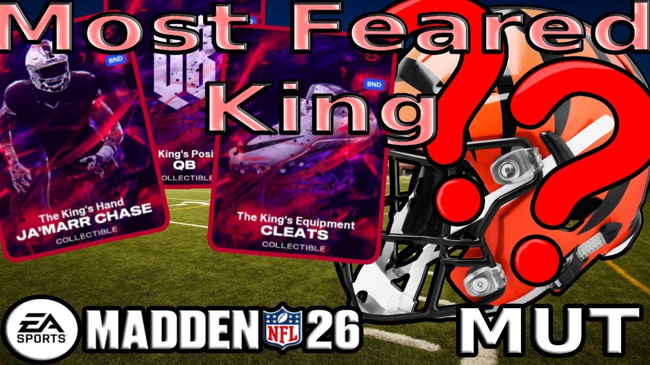 We know who the Most Feared King is! (Madden 26 MUT)