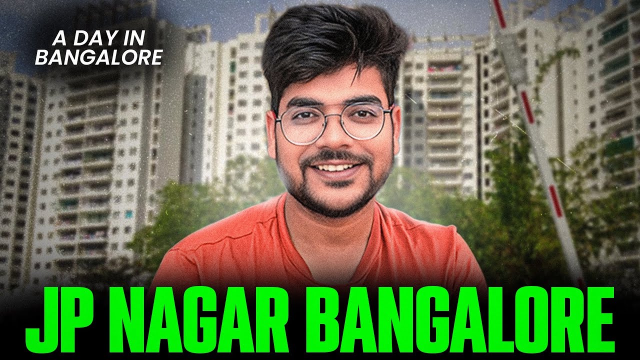 1 BHK Flat Price in Bangalore | Exploring JP Nagar | Most Beautiful & Peaceful Place in Bangalore