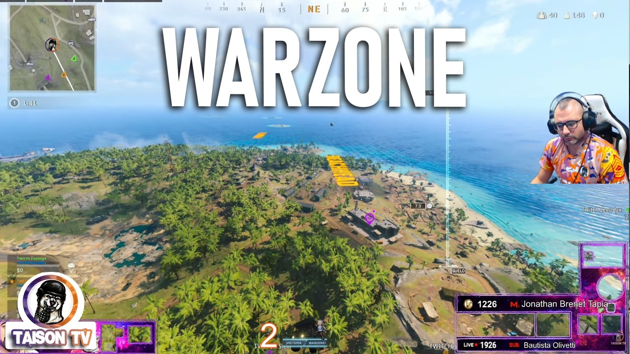 Cuando juegas a Warzone y hay un cheto en la Lobbie