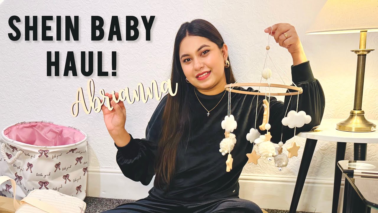 SHEIN Baby Girl Haul + Customized Affordable Nursery Products | Stylish Finds for My Little One 👶💖🛍️
